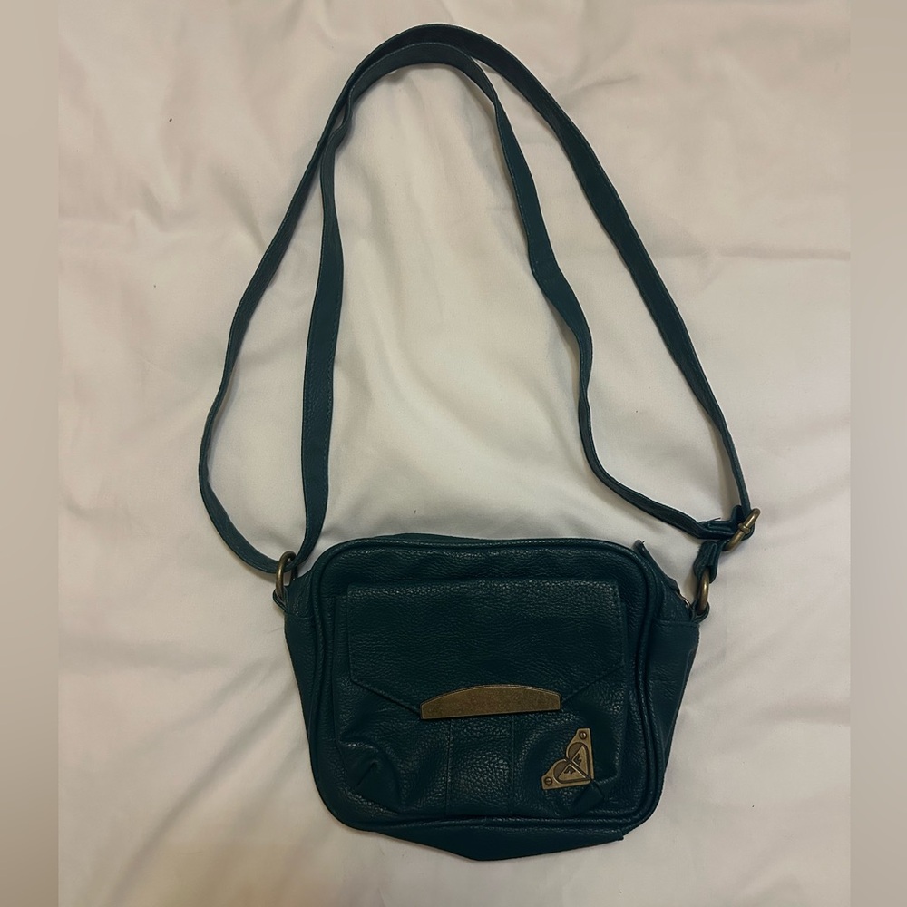 Roxy Dark Teal Crossbody Bag